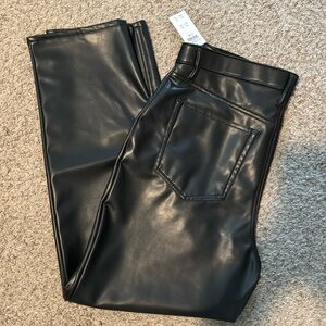 Abercrombie vegan leather pants
